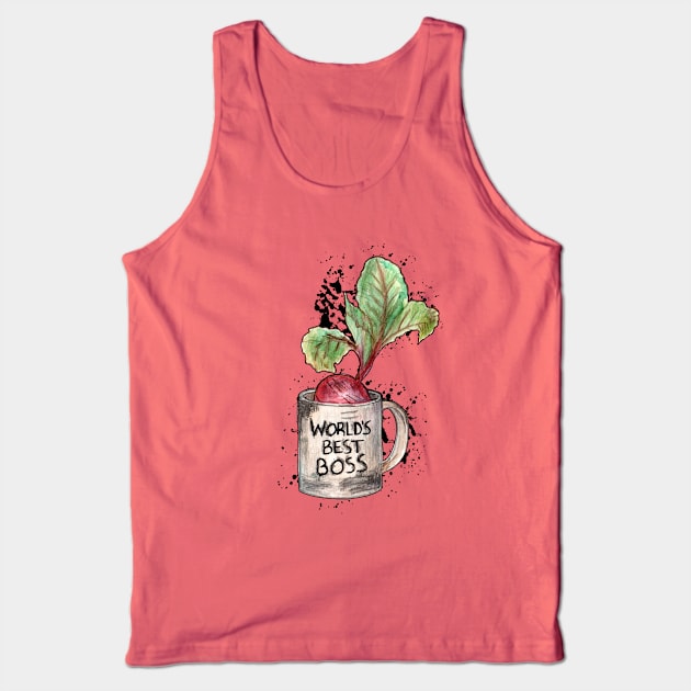 The Office Mug Schrute Farms Tank Top by melissahursanova